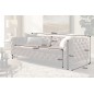 Invicta Sofa nowoczesna Modern Barock 240 cm antyczny brąz  / 40464