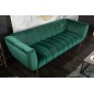 Invicta Sofa Noblesse szmaragdowo zielony aksamit 225cm / 40404