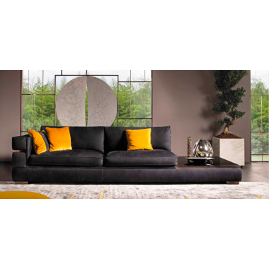 SOFA CROMO DIVANO  BLACK ZE STOLIKIEM / EXENCE 2020