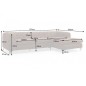 Invicta MODERN BAROCK Narożnik antyczny brąz mikrofibra prawostronny 275 x 72 x 160cm / 6540667