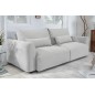 Invicta Sofa Hamptons 3 osobowa 240cm tkanina szara / 40563