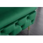 Invicta MODERN BAROCK Pufa szmaragdowozielona 92 x 45 x 62cm / 39611