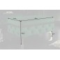 Invicta MODERN BAROCK Pufa szmaragdowozielona 92 x 45 x 62cm / 39611