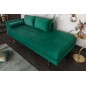 Invicta SOFA Diva 196cm  szmaragdowozielony aksamit / 40602