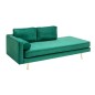 Invicta SOFA Diva 196cm  szmaragdowozielony aksamit / 40602