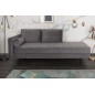 Invicta SOFA Diva 196cm  szara aksamit / 40603