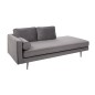 Invicta SOFA Diva 196cm  szara aksamit / 40603