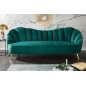 Invicta Sofa ARIELLE 220 cm turkusowy aksamit / 40752