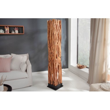 Lampa podłogowa Nature Art 175cm Longan Wood / 40484