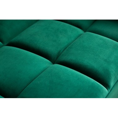 Sofa rozkładana Boutique szmaragdowo-zielony aksamit / 40566