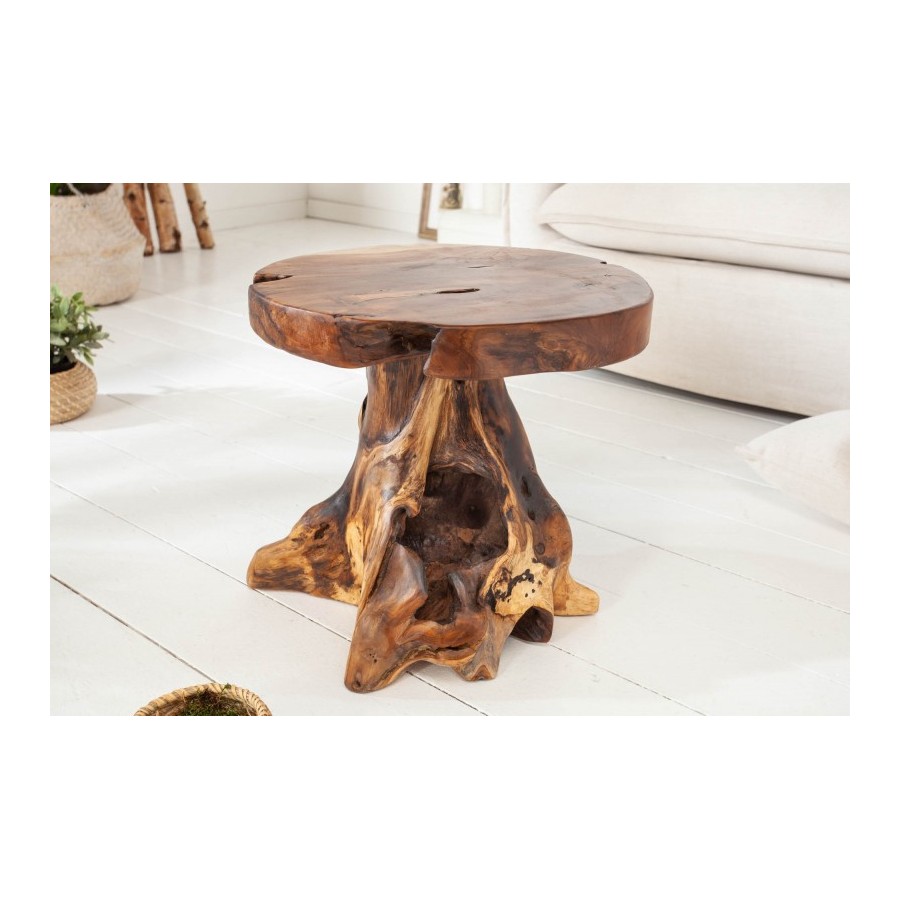 Invicta Stolik ROOT lite drewno teak 40cm / 37139