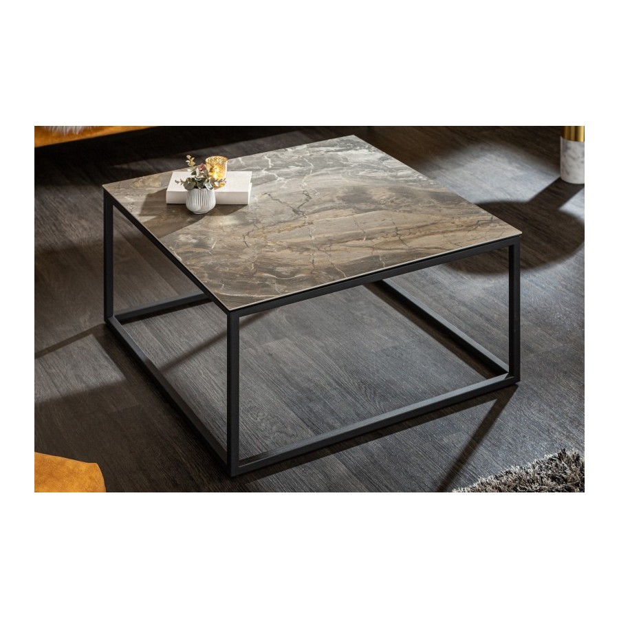 Invicta Stolik kawowy Symbiose 75 cm ceramiczny / 6540670