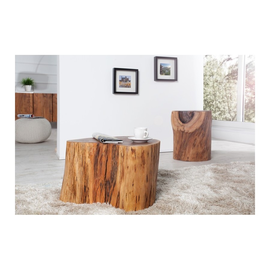 Invicta Stolik kawowy Goa PURE Pień Akacji 50cm / 35899