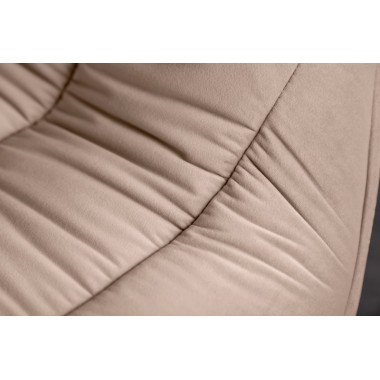 Krzesło  DUTCH Comfort aksamitny beige /  38596