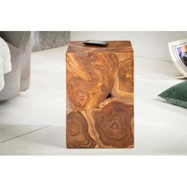 Stolik kawowy Square 30cm teak / 39225