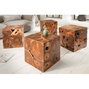 Stolik kawowy Square 40cm teak / 39226