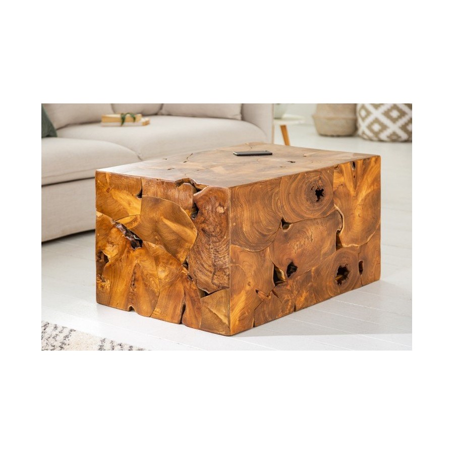 Stolik kawowy Square 90cm teak / 39227