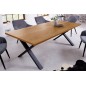 Industrialny stół Loft 160 cm dąb / 40870