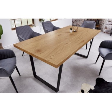 Industrialny stół Loft 180 cm dąb / 40871