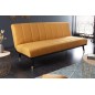 Invicta Sofa PETIT BEAUTE rozkładana musztardowa 180cm / 40835