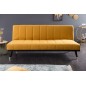 Invicta Sofa PETIT BEAUTE rozkładana musztardowa 180cm / 40835