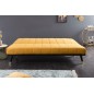 Invicta Sofa PETIT BEAUTE rozkładana musztardowa 180cm / 40835