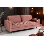 Invicta Sofa COZY VELVET altrosa aksamit 220cm / 41071