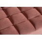 Invicta Sofa COZY VELVET altrosa aksamit 220cm / 41071