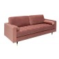 Invicta Sofa COZY VELVET altrosa aksamit 220cm / 41071