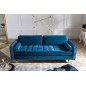 Invicta Sofa COZY VELVET aqua velvet 220cm / 39844