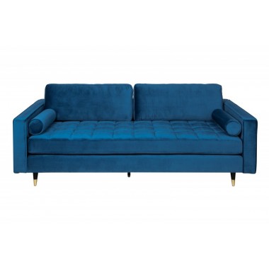 Elegancka Sofa COZY VELVET 225 cm aqua velvet / 39844