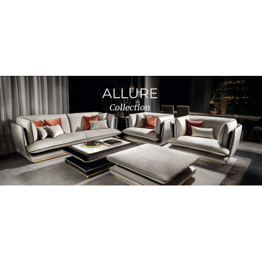 ALLURE SOFA 2 OSOBOWA EKSKLUZYWNA WŁOSKA ADORA