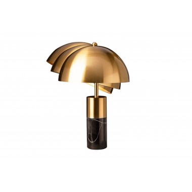 Lampa stołowa Burlesque czarno złota / 41319