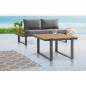 Invicta Stolik ogrodowy Tampa Lounge Polywood naturalny 78cm / 40935