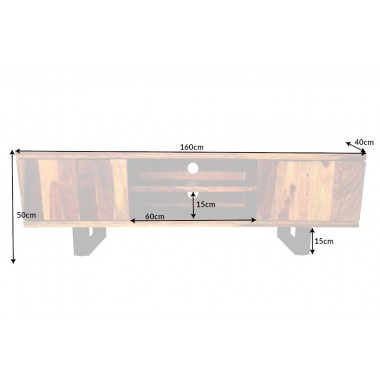 ELEMENTS Szafka TV 160 cm Palisander / 37209