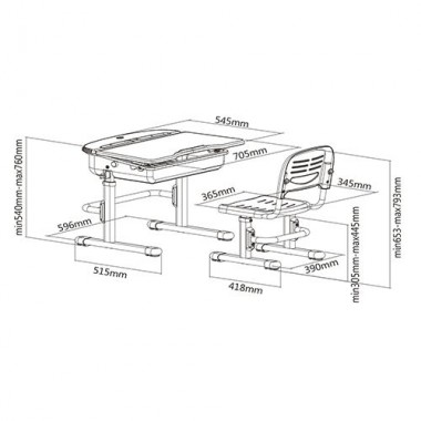 BIURO COMFORTLINE 301 ROSE