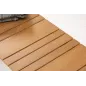 Invicta Ławka ogrodowa Tampa Lounge 125cm polywood natural / 40932