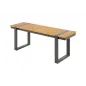 Invicta Ławka ogrodowa Tampa Lounge 125cm polywood natural / 40932