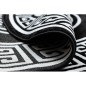 Dywan Versace meander czarny kość słoniowa Ø 150cm Dywan Versace meander czarny kość słoniowa Ø 150cm