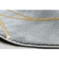 Dywan Geometric diamond szary złoto Ø 160cm Dywan Geometric diamond szary złoto Ø 160cm