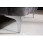 Invicta Chesterfield Sofa 3-osobowa MODERN BAROCK ciemnoszary aksamit 240cm / 41134