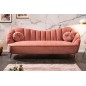 Invicta Sofa ARIELLE 220 cm aksamit stary róż / 40750