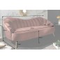 Invicta Sofa ARIELLE 220 cm aksamit stary róż / 40750