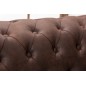 Invicta Sofa Chesterfield II 3 osobowa 210cm brąz vintage / 40652