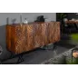 Invicta FLUID Komoda brązowa lite drewno mango 3D 160cm / 40244 Invicta FLUID Komoda brązowa lite drewno mango 3D 160cm / 40244
