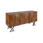 Invicta FLUID Komoda brązowa lite drewno mango 3D 160cm / 40244 Invicta FLUID Komoda brązowa lite drewno mango 3D 160cm / 40244