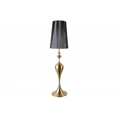 Lampa podłogowa LUCIE 160 cm czarno złota / 41526