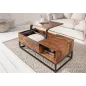 Invicta Stolik kawowy Makassar Function Sheesham naturalny 110cm / 40299