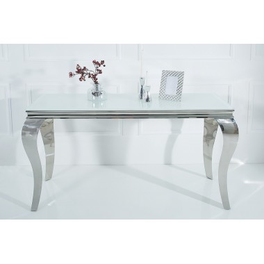 Konsola MODERN BAROCK biała 140cm / 37905