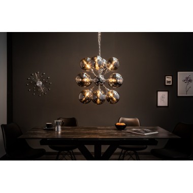 Lampa wisząca Galaxy 72cm srebrna / 39101